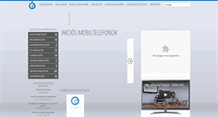Desktop Screenshot of gsm-online.hu