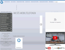 Tablet Screenshot of gsm-online.hu